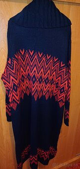 Nové dlhe pletené saty pre moletky xxxl - 2