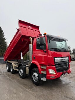 DAF CF 460, pohon 8x4, Trojstranný sklapač ,EURO 6 TOP STAV - 2
