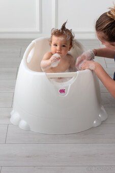 Vanička na kúpanie OK BABY Oplá Grey vanička - 2
