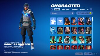 Fortnite na Epic Games viac ako 200 skinov - 2