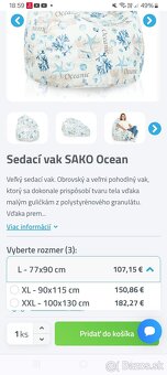 Sedací vak Sako Ocean XXL - 2