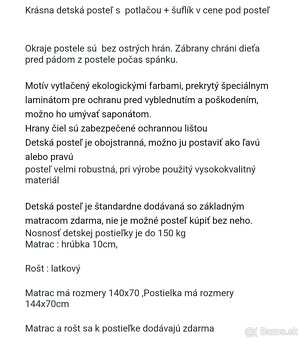 Detská posteľ spiderman - 2