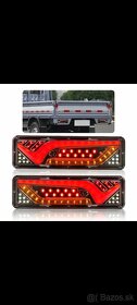 Led zadne svetlá privesny vozik traktor odtahovka - 2