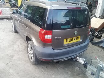 Rozpredám škoda yeti 2,0 tdi 103 kw - 2