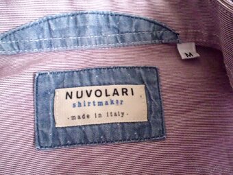 Nuvolari Italy pánska slim košeľa M - 2