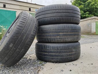 Hliníkové disky originál Volvo 5x108r16 na novo pieskované - 2