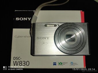 SONY DSC W830 TOP PREDANÉ - 2