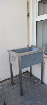 Drez, gastro dvojdrez, nerezový jednodrez, výlevka - 2