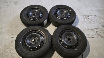 Predam plechove disky 5x112 R16 a zimne pneu - 2