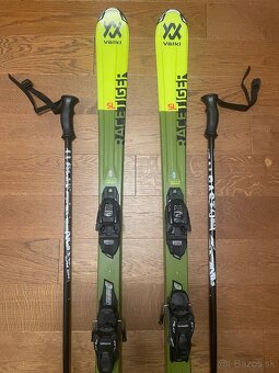 Predám zánovné juniorské lyže 150cm - 2