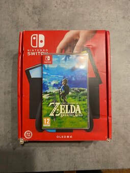 P/V Nové Nintendo Switch OLED + hra Zelda - 2