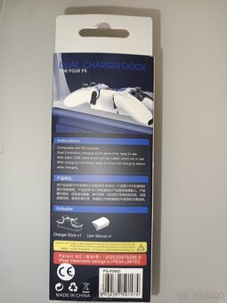 Nabíjacia stanica na ps5 ovládače - 2