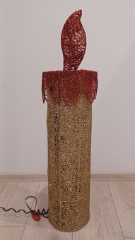Vianočná ozdoba - sviečka - 2