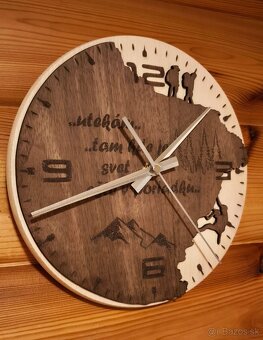 Drevené hodiny - 2