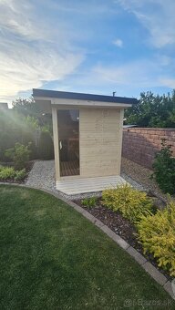 Exteriérová fínska sauna - KLASIK - 2