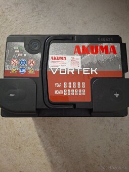 Nová autobatéria AKUMA VORTEK 12V 65Ah - 2