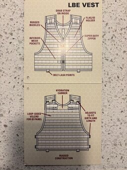 Taktická vesta 5.11 lbe - 2