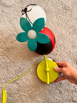 Detská nástenná lampa Lienka - 2