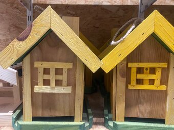 Drevené vtáčie búdky - 2