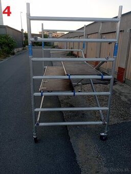 pojazdné hliníkové lešenie na prenájom - 2
