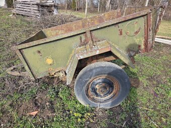 Vojenký prívesný vozík GAZ 704 - 2