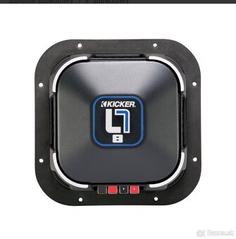 Kicker 8" subwoofer L784 - 2