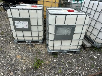 Ibc kontajner 1000l na oceľovej palete - 2