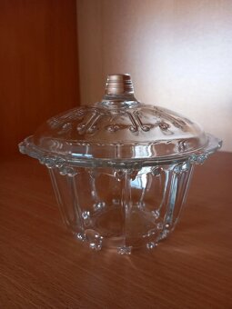 Staršia sklenená dóza 12x10x7 cm - nepoužívaná - 2
