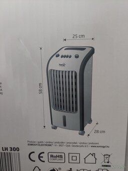 Nový mobilný ochladzovač vzduchu 3v1, Somogyi LH 300 - 2