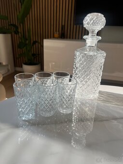 Ručne brúsený krištálový set - 2
