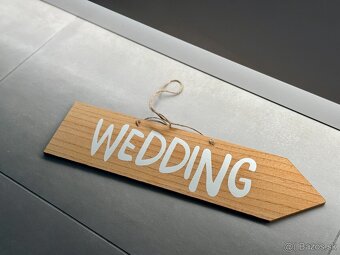 Svadobná šípka Wedding - obojstranná - 2