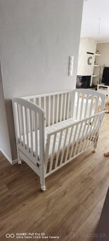 Postieľka Ital baby s polohovatelnou bočnicou - 2
