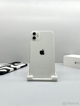 iPhone 11 WHITE 128GB NOVÁ BATÉRIA 100% - 2