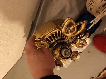 Starožitné stropné ventilátory – kovové, retro dizajn ()
 - 2