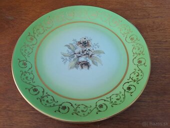 2x Ozdobné talíře, značeno, Porcelánka Moritz Zdekauer - 2