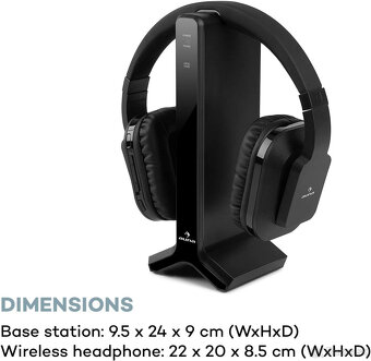 AUNA SILENCIUM - Bezdrôtové slúchadlá - TOP STAV. - 2