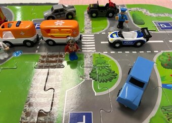 Cesty + autíčka záchranného systému - 2