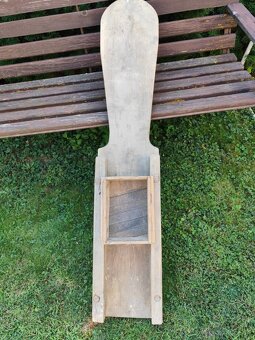 veľký drevený struhák na kapustu - 2