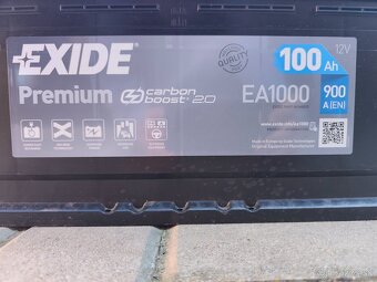 Exide Premium 12V 100Ah 900A EA1000 - 2