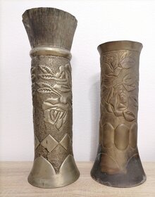 Váza - Nábojnica 31,5 cm a 26,5 cm - 2