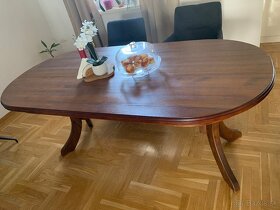 masívny dubový stôl pre 6 osôb - 2