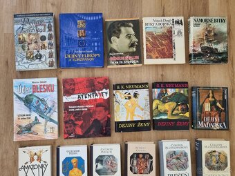 Knihy o svetovej histórii, vojnách a iné 1/2 - 2