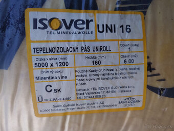 sklenná vata Isover - 2