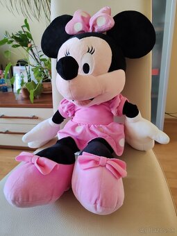 Predam plyš.hracky Mickey Mouse + Minnie 60vm - 2