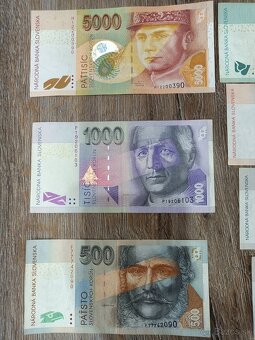 Sada Slovenských bankoviek - 2