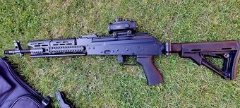 Ak-74 Tactical CM 0.76 celokov plus výbava - 2