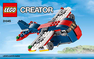 Lego Creator 31045 3v1 Prieskumník oceánu - 2