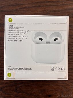 Apple AirPods 3.Gen cisto nove - 2