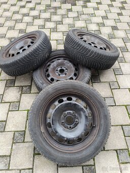 Zimné pneumatiky 205/55 R16 na diskoch 5x112 R16 - 2