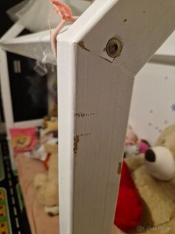 Drevená domčeková posteľ - 2